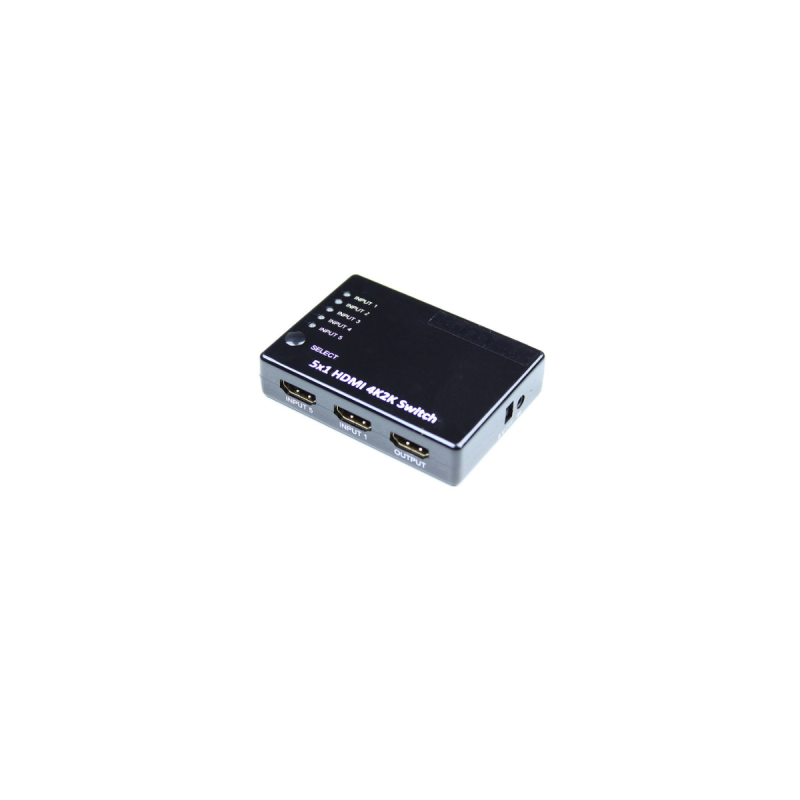 Kimex Switcher HDMI 5 entrées- 1 sortie Ultra HD 4Kx2K