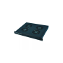 Kimex Bloc 4 ventilateurs pour rack et baie de brassage 19´´ 1U