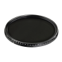 Hama Filtre gris variable à densité neutre ND2-400 traité 77mm Noir