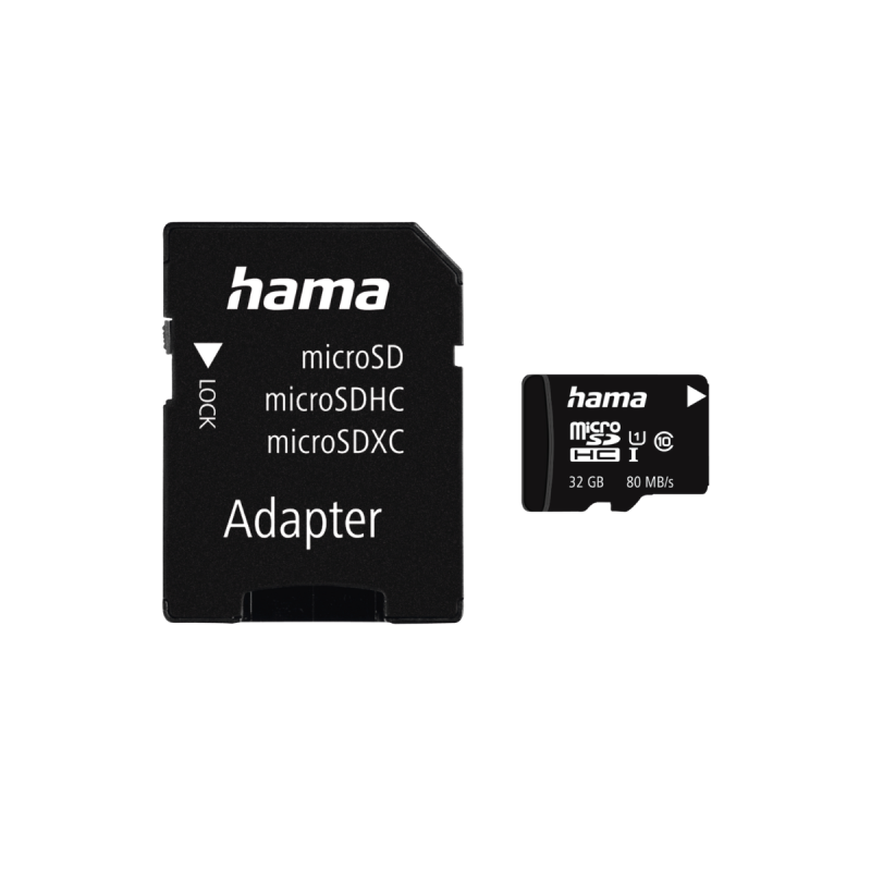 Hama Carte M.Sdhc 32Gb Cl.10 80Mb +Ad