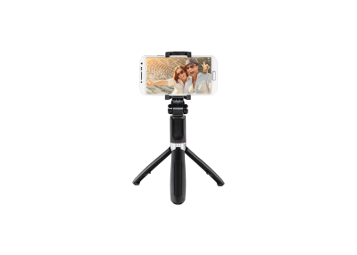 Stabilisateur Gimbal Smartphone Trépied / Perche Mode paysage / portrait -  Noir