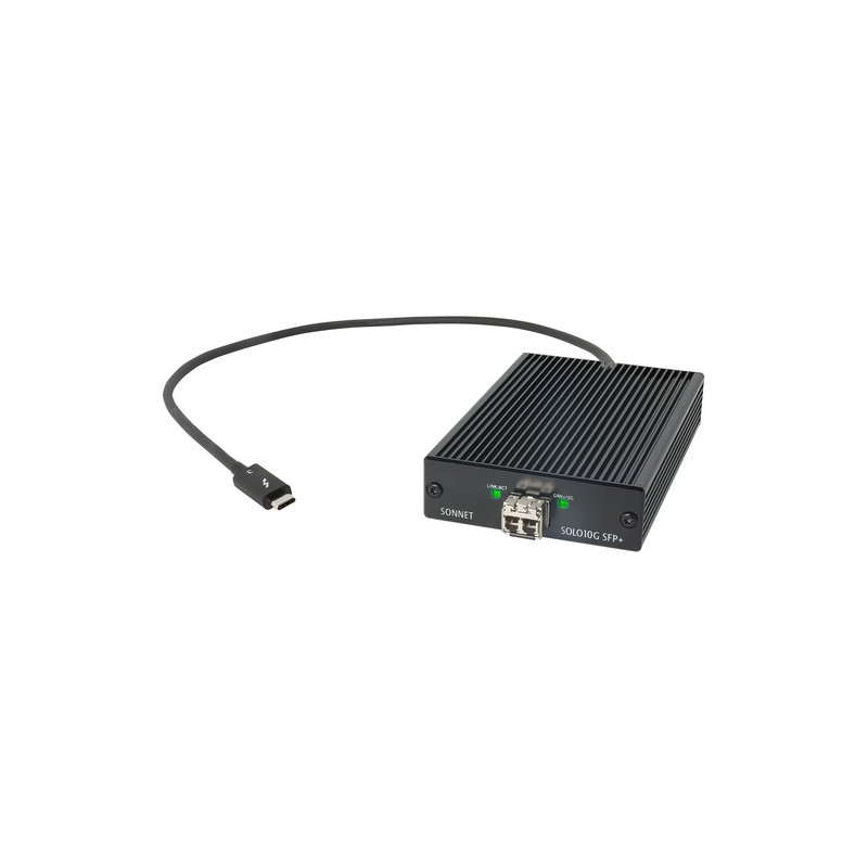 Sonnet Solo10G SFP+ 10 Gigabit Ethernet Adapter (SFP+ [SR] included)