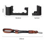 SmallRig 3927 Half Case / Wrist Strap Kit for FUJIFILM X-T5