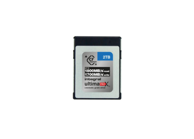 Integral Ultimapro X2 CFExpress Cinematic Silver Type B 2.0 card 2To