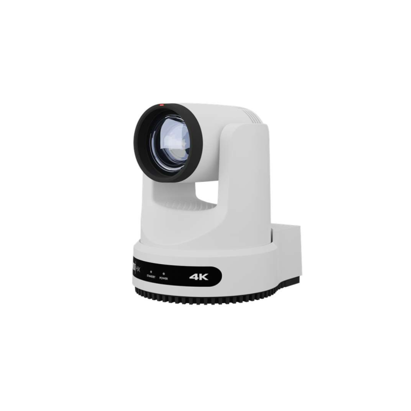 PTZOptics caméra tourelle zoom 30x 4k60fps USB, HDMI, SDI NDI blanc
