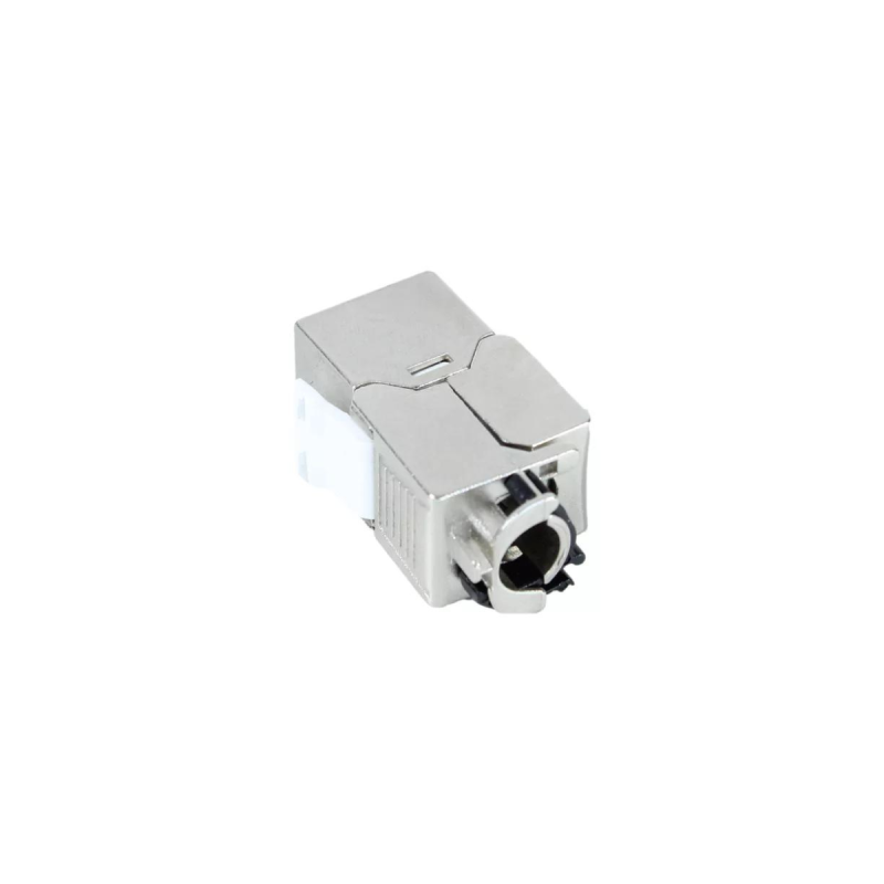 Kimex Embase RJ45 Cat.6a 100% Blindée Keystone avec verrouillage