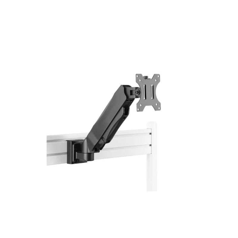 Kimex Bras moniteur PC 13´´-27´´ pour rail de fixation Slatwall