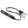 E-Image Microphone XLR Stéréo Unidirectionnel EPM-20