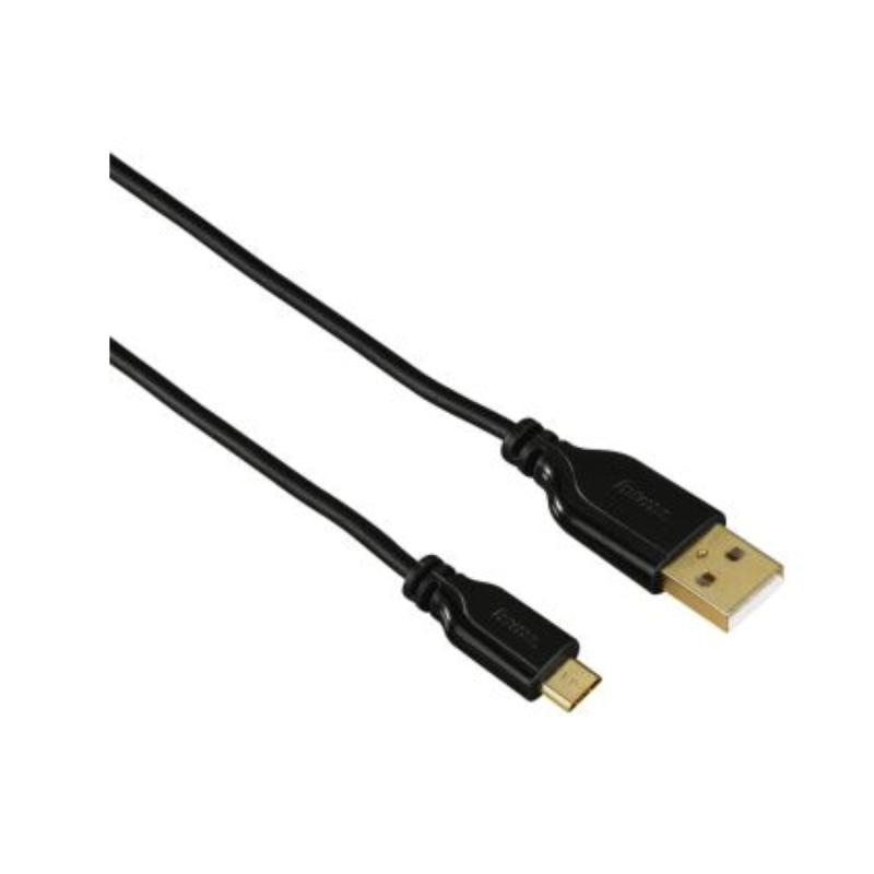 Hama Cab.Mic.Usb 2 Anti-Tors.-A/µb 0,75M