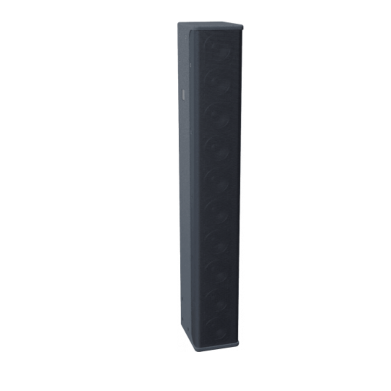 HK Audio Enceinte colonne 100° x 5° 100V avec lyre murale intégrée