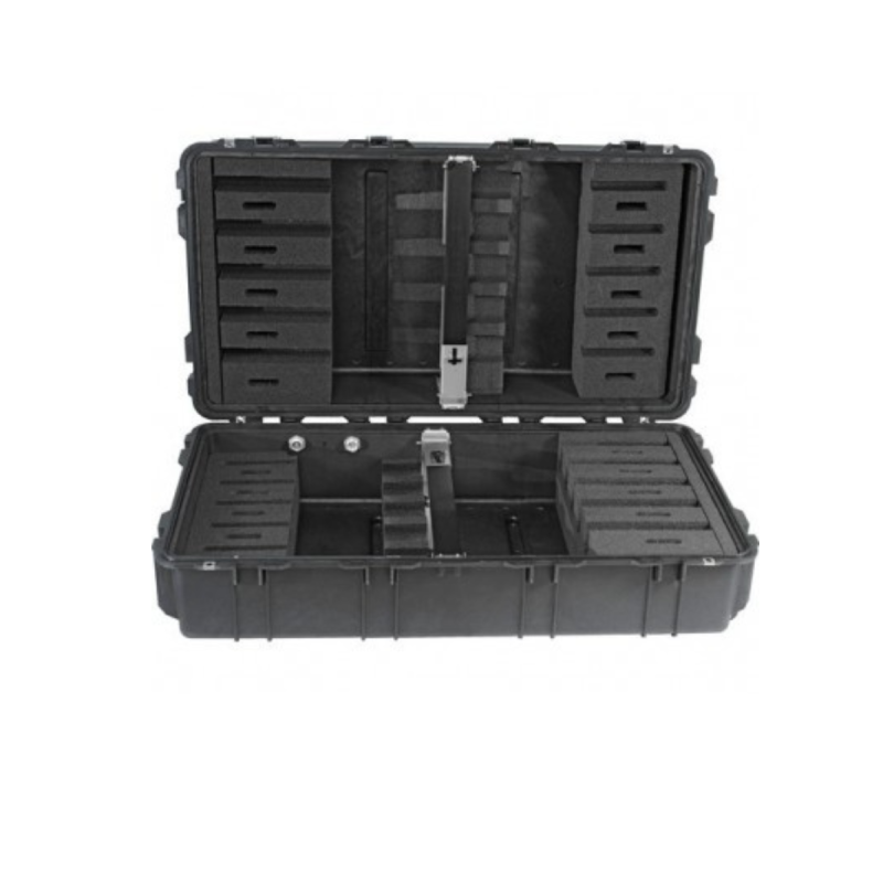 !!! Pelicase Valise PC1780 Noire Avec Bloc Mousse 10 Fusils