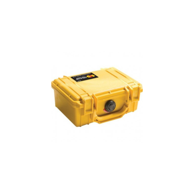 Pelicase Valise PC1200 Jaune Avec Mousse