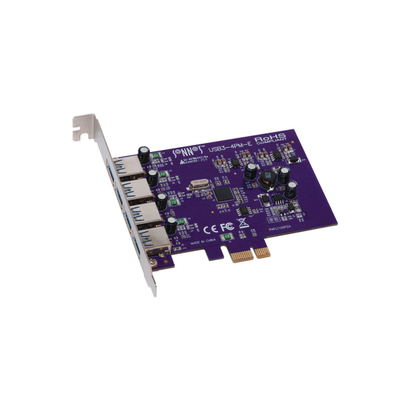 Sonnet Allegro USB-A 3.2 Gen 1 PCIe Card (4 ports)