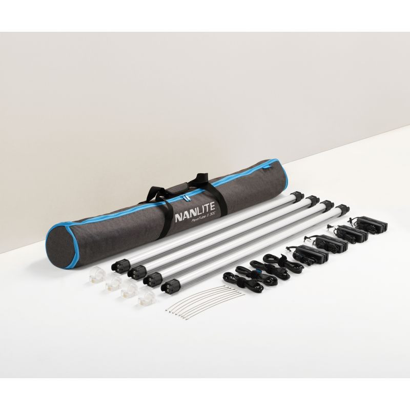 Nanlite Pavotube II 30C Kit 4 tubes led 60W RGBWW 117cm (2700-7500K°)