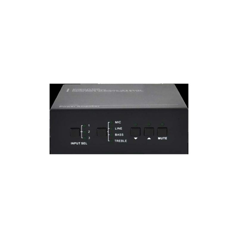 Altimium Amplificateur Audio 40W 2 IN ST, 1 IN digital, 1 MIC, RS232