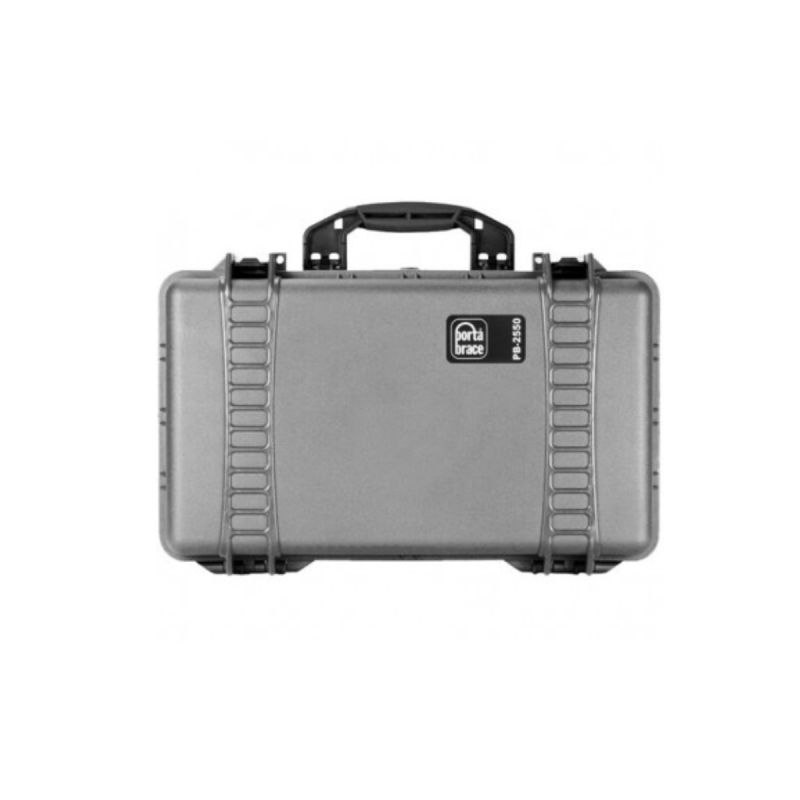 Porta Brace hard case with thick padded interior walls and lid
