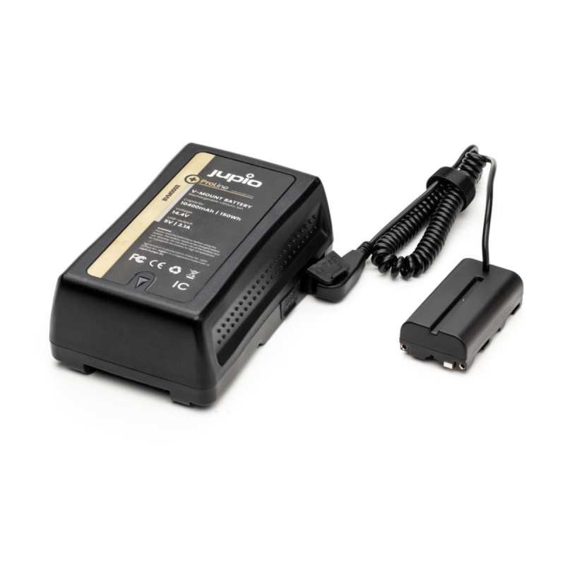 Jupio *ProLine* NP-F550 (L-series) batterie adapter to D-TAP