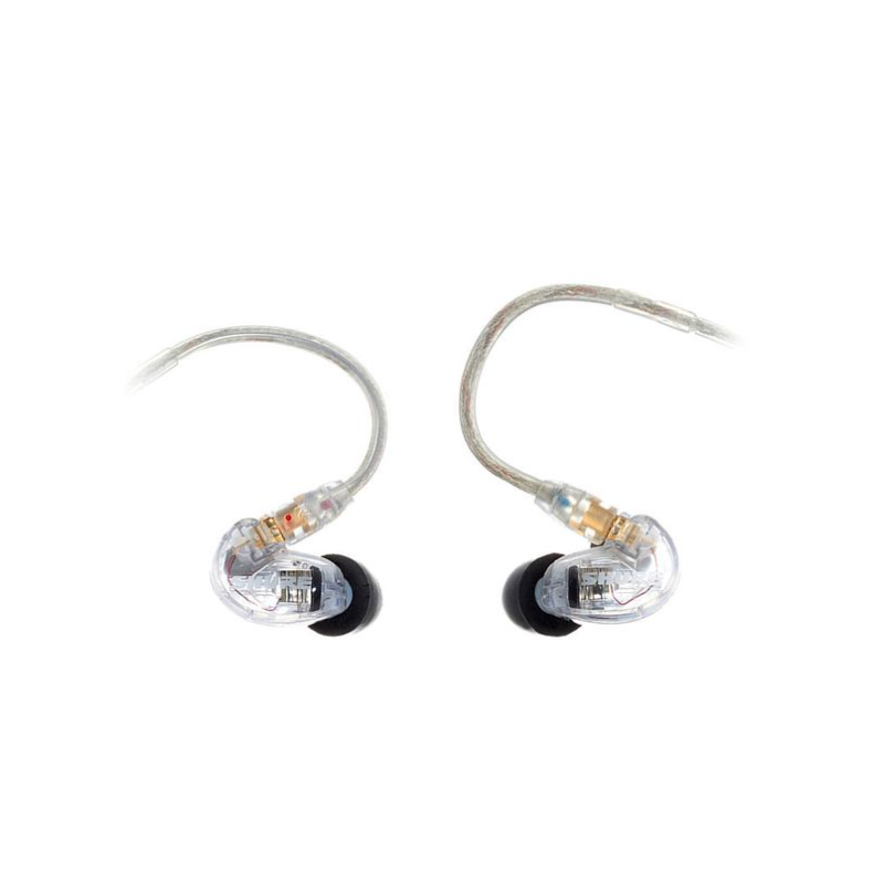 Shure Oreillette Dynamique 1 Voie Transparent