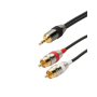 Cordon Jack 3.5 st/2 RCA MM 1m