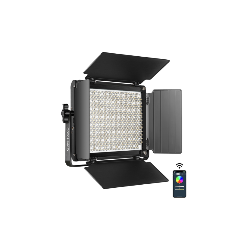 GVM Panneau LED Bicolore RGB GVM-1000D