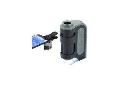Microscope de poche - CARSON - MicroFlip - LED et UV
