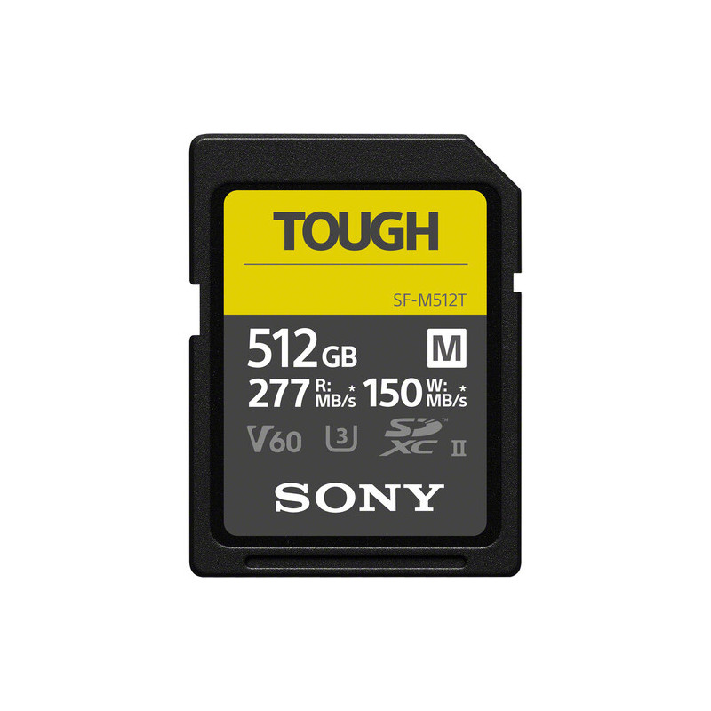 Sony Carte SD 512GB SF-M Tough Series UHS-II SDXC
