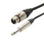 Cordon XLR 3b/Jack 6.35 mo FM 15m