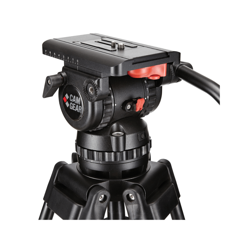 Camgear V15P Tête fluide 20kg bol 100mm