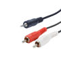 Cordon Jack 3.5 st M/2 RCA M 3m