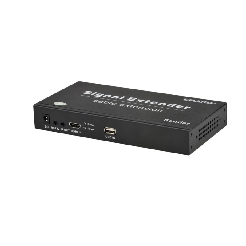Extendeur HDMI+CLAVIER+SOURIS (KVM) sur fibre optique SC 20Km