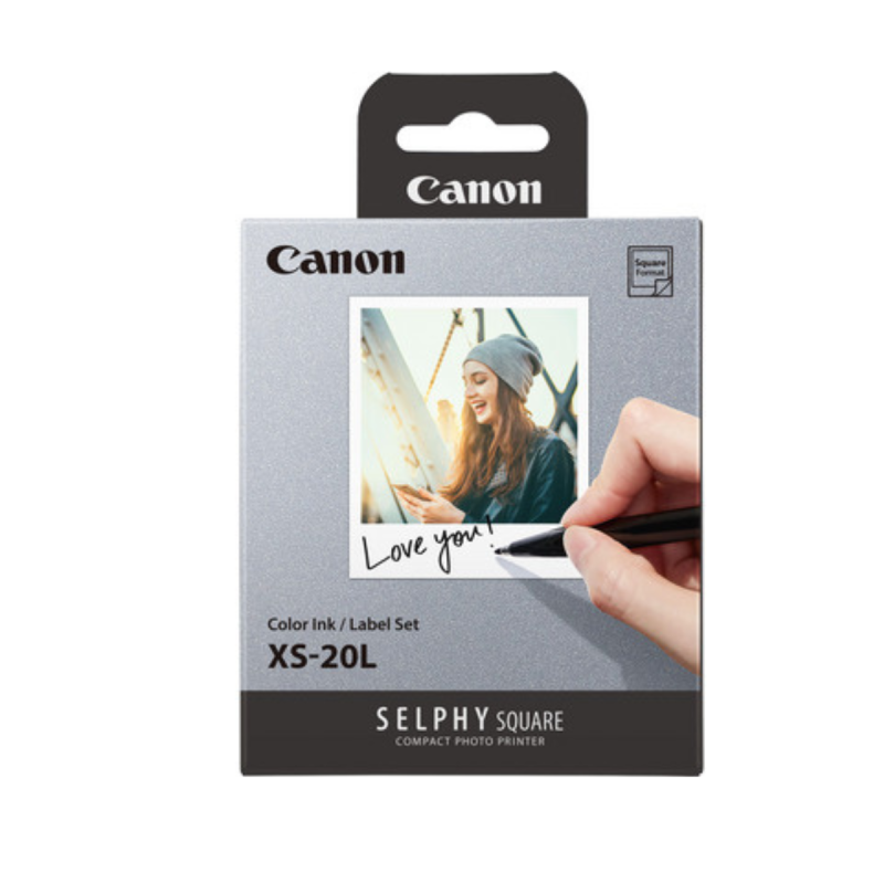 Canon Kit 20 impressions format carré Taille Papier : 7,2 x 8,5 cm