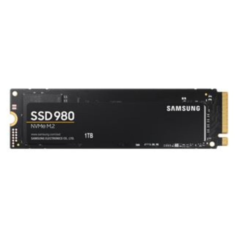 Samsung SSD Serie 980 1 To M.2 2280 PCIeGen.3 X4, NVMe1.4 DRAMless