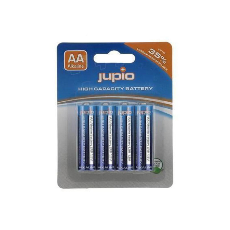 Jupio Alkaline Batteries AA LR6 4 pcs IC-10 OC-120