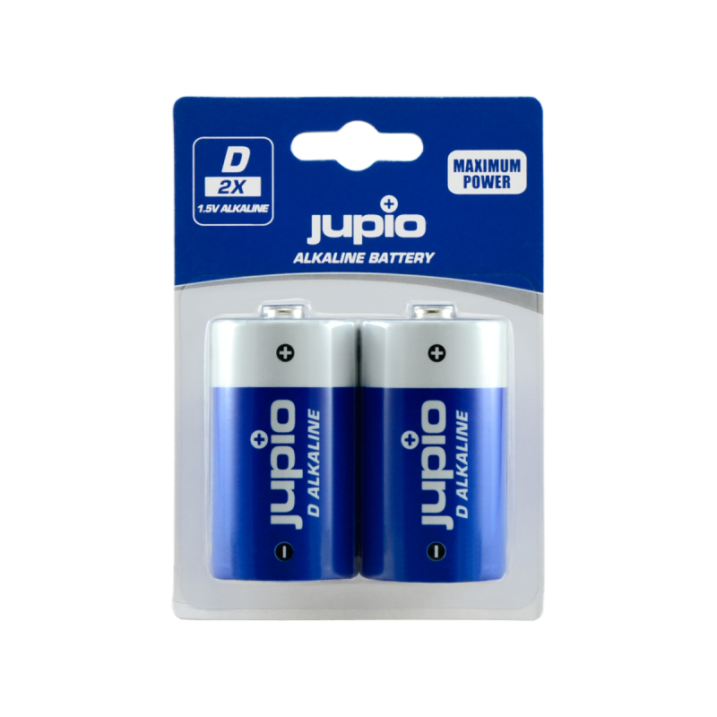 Jupio Alkaline Batteries D LR20 2 pcs VPE-6