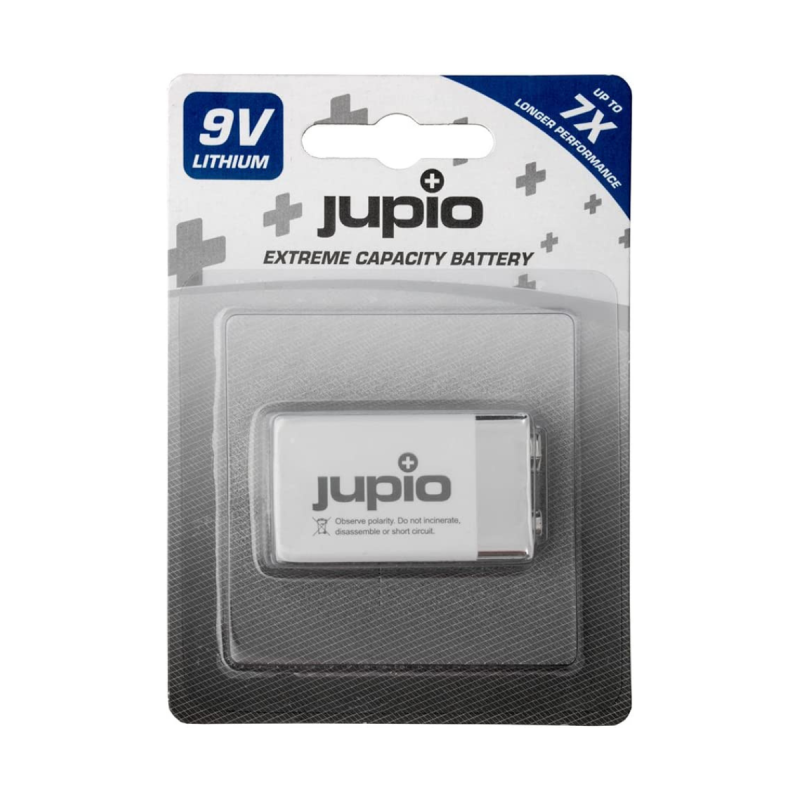 Jupio Lithium batterie 9V 1 pc VPE-10
