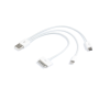 Jupio Cable USB 3 en 1 - iPhone 4, iPhone 5, Micro USB