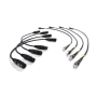 FieldCast Patch Cable Set 8 for FC Power Panel One (4 XLR + 4 LC)