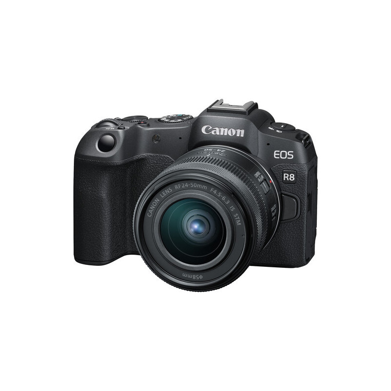 Canon Boîtier EOS R8 Plein Format Objectif RF 24-50mm F4.5-6.3 IS STM