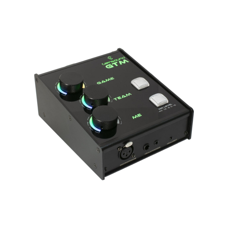 Glensound eSports gamers interface talkback&monitoring mix controller