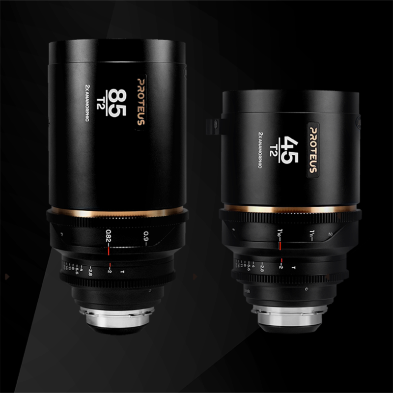 Laowa Proteus 2X Anamorphic 2-Lens Bundle (45&85mm) Amber (F) PL+EF