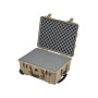 Pelicase Valise PC1560 Desert Tan Avec Mousse (Special)