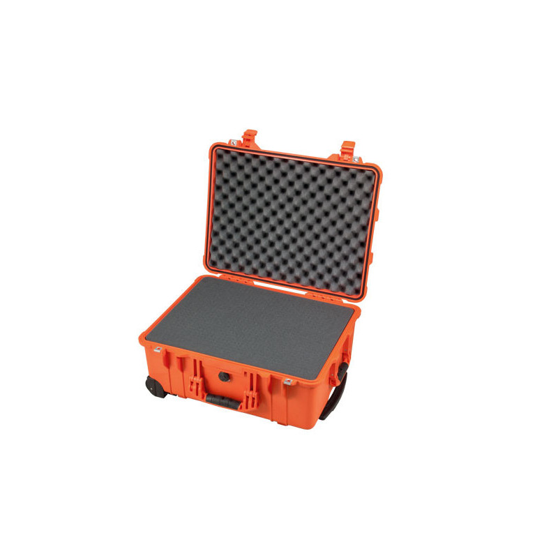 Pelicase Valise PC1560 Orange Avec Mousse (Special)