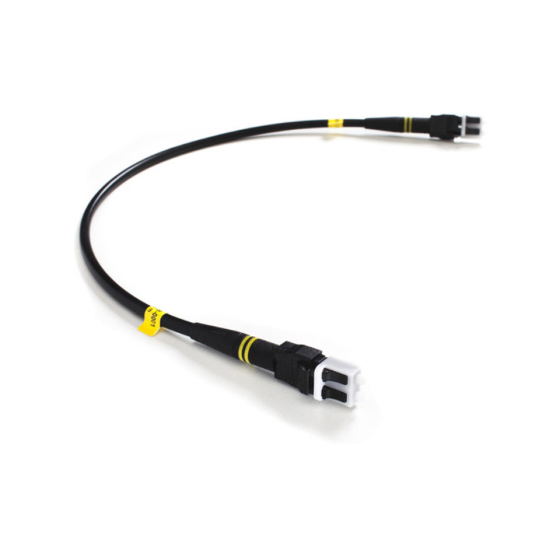 FieldCast 2C SM Jumper Duplex Patch Cable  0.40m Black