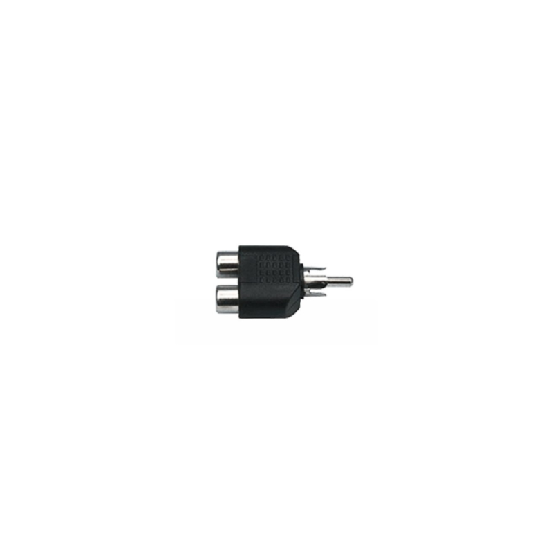 Neklan Adaptateur RCA M / 2 x RCA F (blanc/rouge)