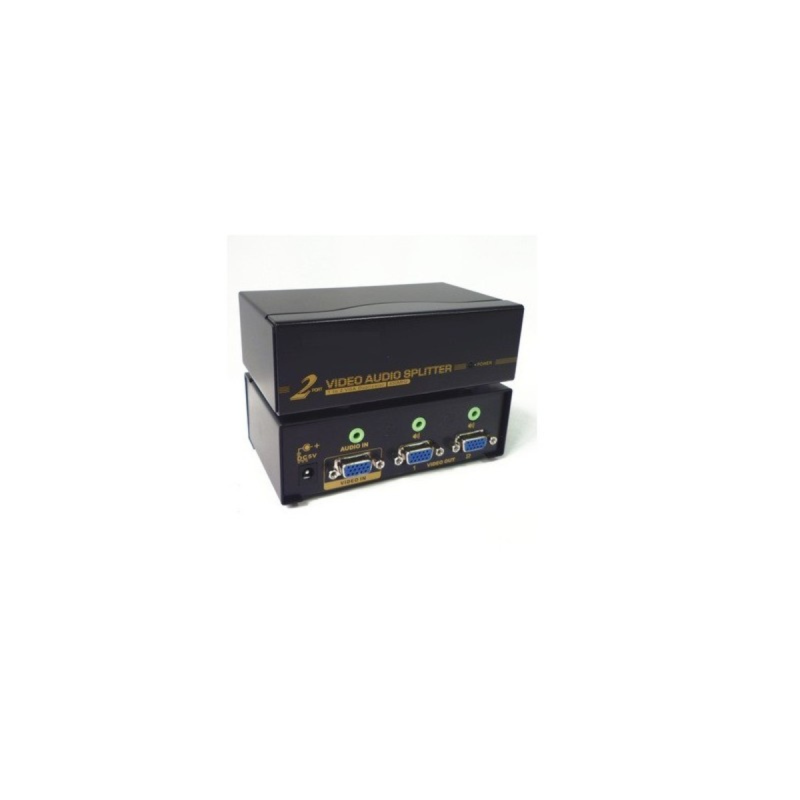 Neklan Splitter VGA   Audio 2 ports - 450MHz - 2048x1536