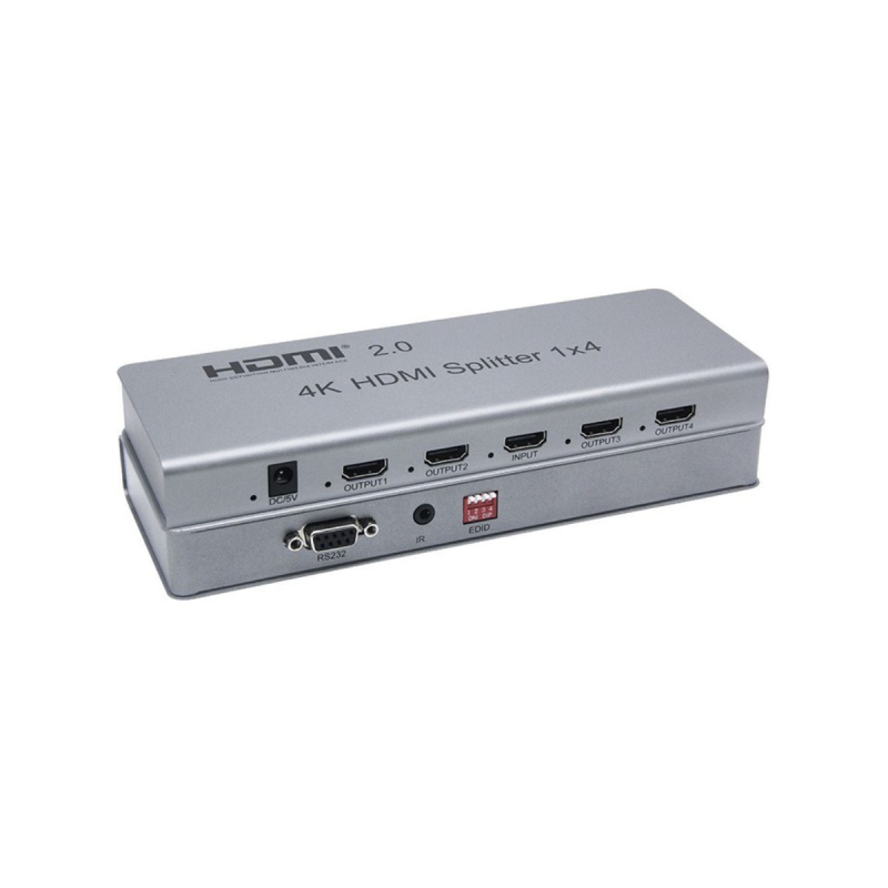 Neklan Splitter HDMI 2.0 - 4 ports - 3840x2160@60Hz