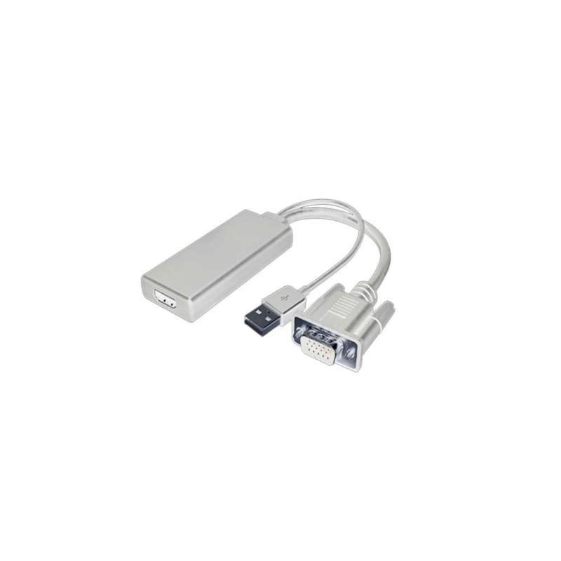 Neklan Adaptateur VGA USB M vers HDMI F (Full HD 60Hz) - 0.2m