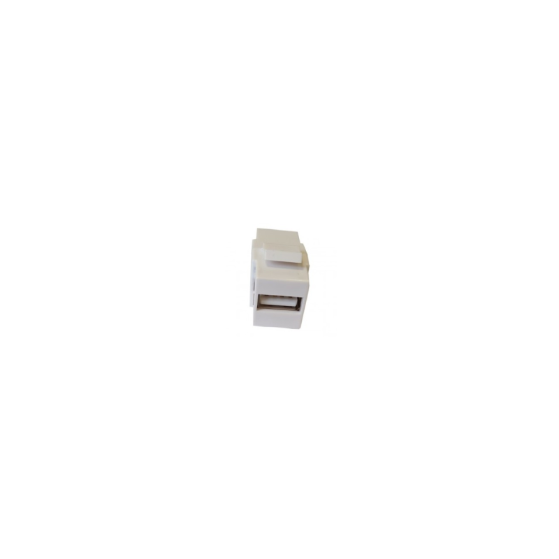 Neklan Keystone plastique blanc USB2.0 type A F / B F