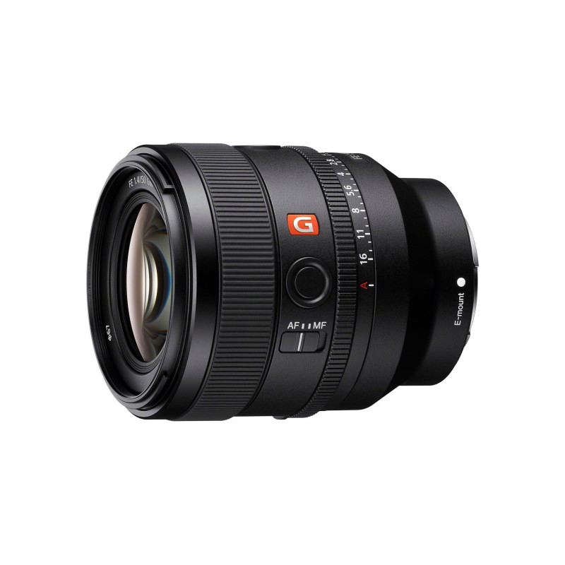 Sony Optique photo focale fixe FE 50mm F1.4 GM Full Frame 75mm APS-C