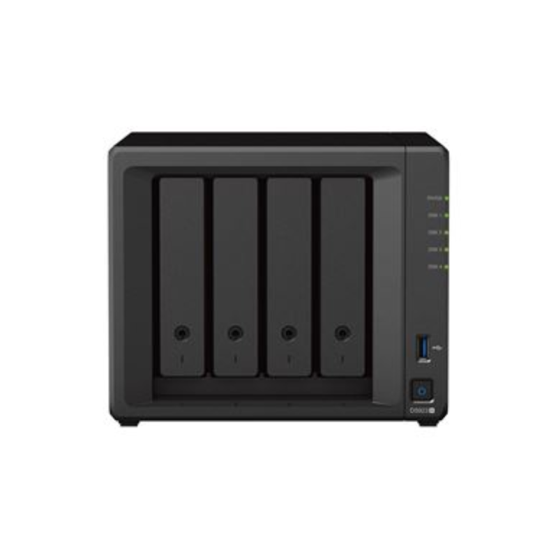 Synology NASTour DS923+ - Boitier nu - 4 baies 3.5"/2.5" Alim externe